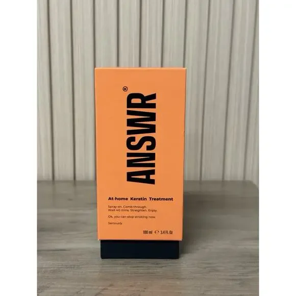 Answr At-home Keratin Hair Treatment Spray - New In Box 100ml - 3.4fl.oz - Picture 3 of 12